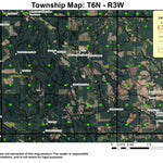 Apiary T6N R3W Township Map Preview 1