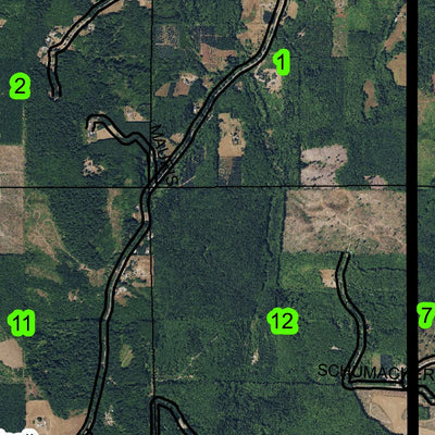 Apiary T6N R3W Township Map Preview 3
