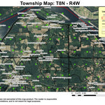 Quincy T8S R4W Township Map Preview 1