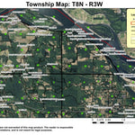 Fisher Channel T8N R3W Township Map Preview 1