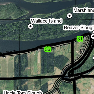 Wallace Island T8N R5W Township Map Preview 2