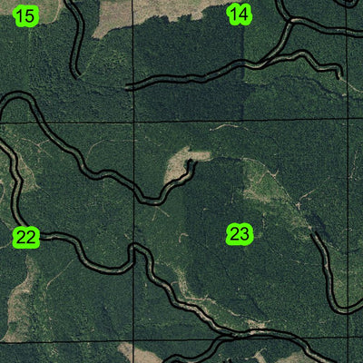 Windy Mountain T6N R4W Township Map Preview 2
