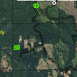 Buxton Lookout Tower T3N R4W Township Map Preview 2