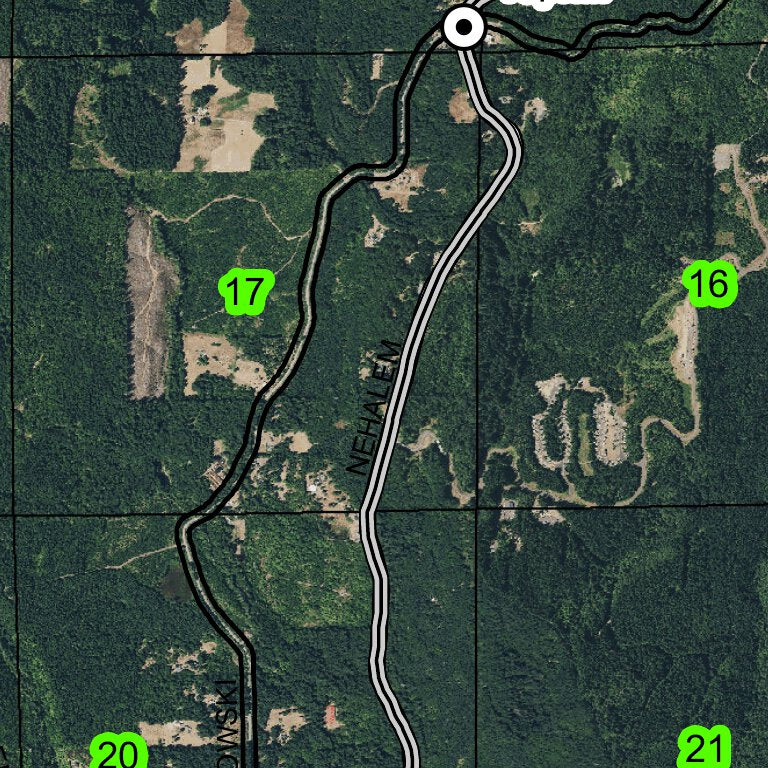 Buxton Lookout Tower T3N R4W Township Map by Super See Services ...