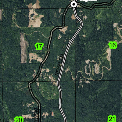 Buxton Lookout Tower T3N R4W Township Map Preview 3
