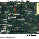 Dutch Canyon T3N R2W Township Map Preview 1