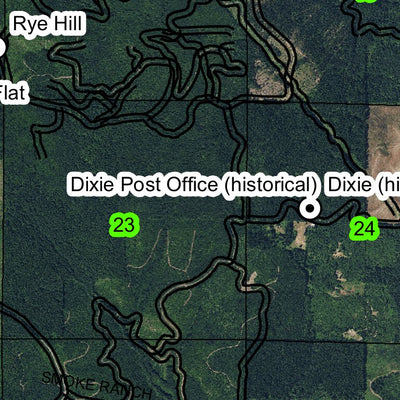 Dutch Canyon T3N R2W Township Map Preview 2