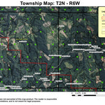 Larch Mountain T2N R6W Township Map Preview 1