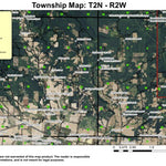 Jackson Creek T2N R2W Township Map Preview 1