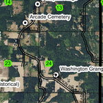 Jackson Creek T2N R2W Township Map Preview 2