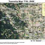 Gales T1N R4W Township Map Preview 1