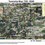 Pleasant Valley T2S R2W Township Map Preview 1