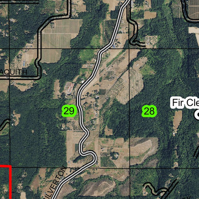 Pleasant Valley T2S R2W Township Map Preview 3