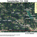Lee Falls T1S R5W Township Map Preview 1