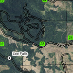 Lee Falls T1S R5W Township Map Preview 2