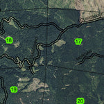 Giveout Mountain T3N R6W Township Map Preview 3