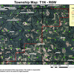 Timbuktu T1N R6W Township Map Preview 1