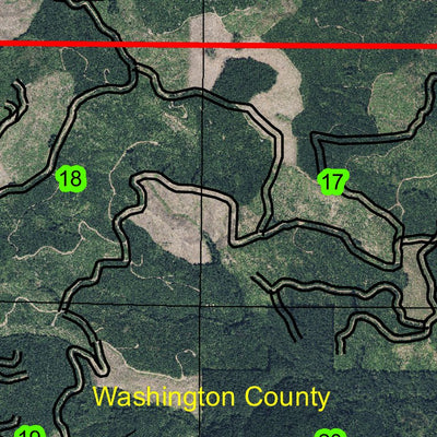 Timbuktu T1N R6W Township Map Preview 3