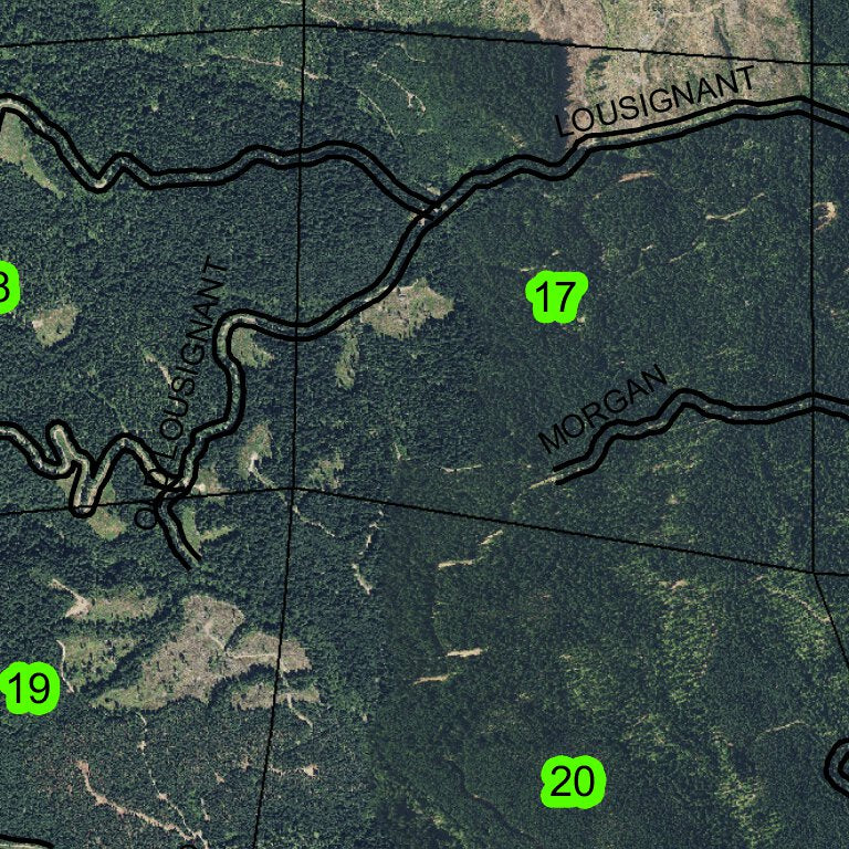 Walcott Tunnel T3N R5W Township Map by Super See Services | Avenza Maps
