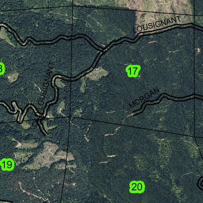 Walcott Tunnel T3N R5W Township Map Preview 3