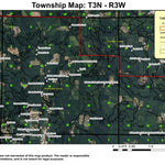 Rock Creek T3N R3W Township Map Preview 1