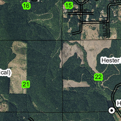 Banks T2N R4W Township Map Preview 2