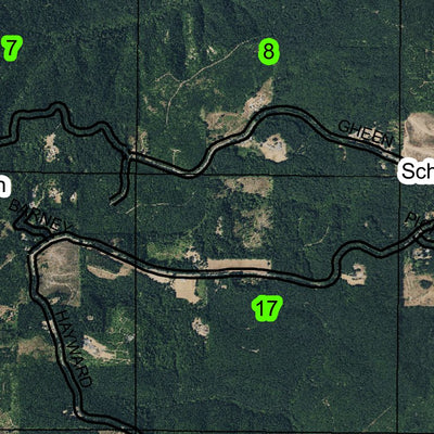 Banks T2N R4W Township Map Preview 3