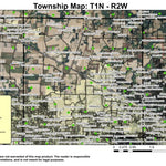 Hillsboro T1N R2W Township Map Preview 1