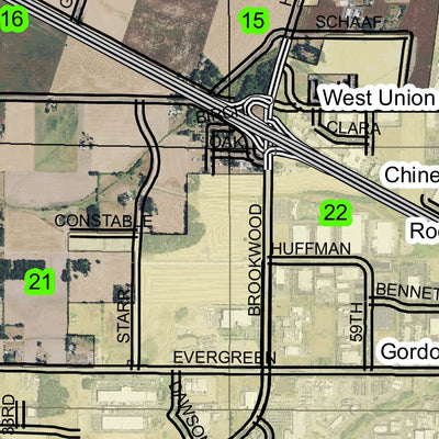 Hillsboro T1N R2W Township Map Preview 2