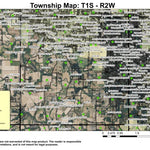 Beaverton T1S R2W Township Map Preview 1
