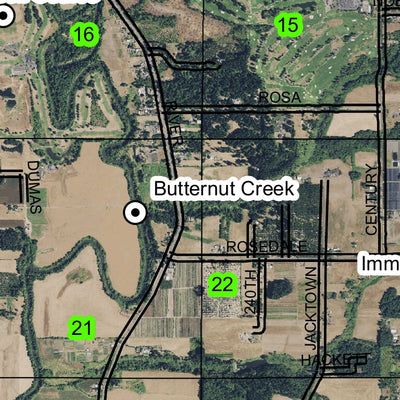 Beaverton T1S R2W Township Map Preview 2