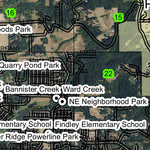 Beaverton T1N R1W Township Map Preview 2