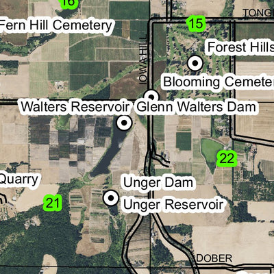 Cornelius T1S R3W Township Map Preview 2