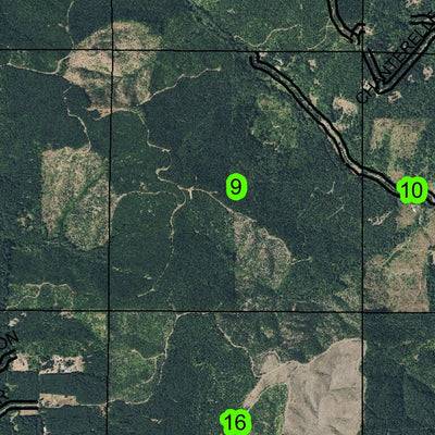 Henry Hagg Lake T1S R4W Township Map Preview 3
