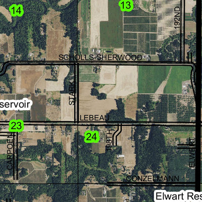 Tualatin T2S R1W Township Map Preview 3