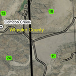 Branson Canyon T8S R25E Township Map Preview 2