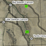Butte Creek T6S R20E Township Map Preview 2