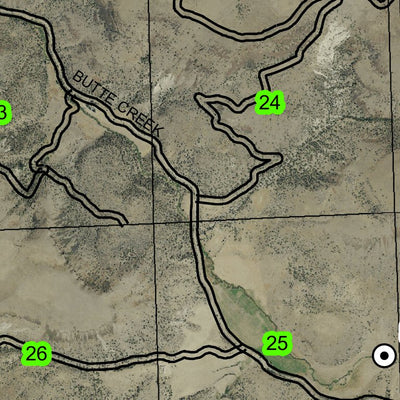 Butte Creek T6S R20E Township Map Preview 3