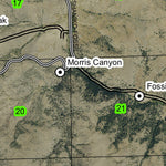 Bald Mountain T7S R21E Township Map Preview 2