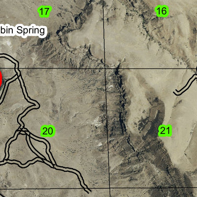 Bills Pass T6S R19E Township Map Preview 2