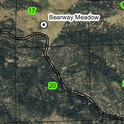 Bearway Meadow T11S R23E Township Map Preview 2