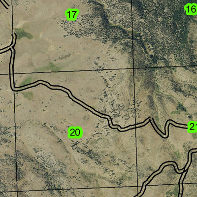 Iron Mountain T10S R23E Township Map Preview 2