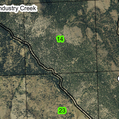 Iron Mountain T10S R23E Township Map Preview 3