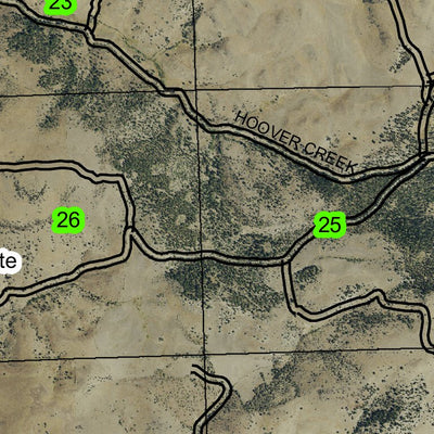 Fossil T6S R21E Township Map Preview 3