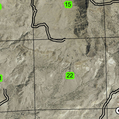 Clarno T7S R19E Township Map Preview 2