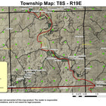 Horse Mountain T8S R19E Township Map Preview 1