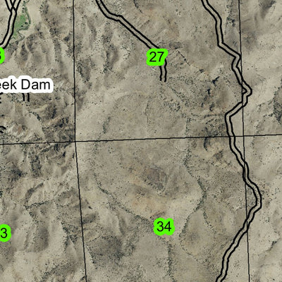 Horse Mountain T8S R19E Township Map Preview 3