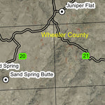 Coyote Mountain T9S R20E Township Map Preview 2