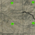 Painted Hills T10S R20E Township Map Preview 2