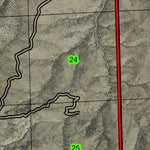 Painted Hills T10S R20E Township Map Preview 3